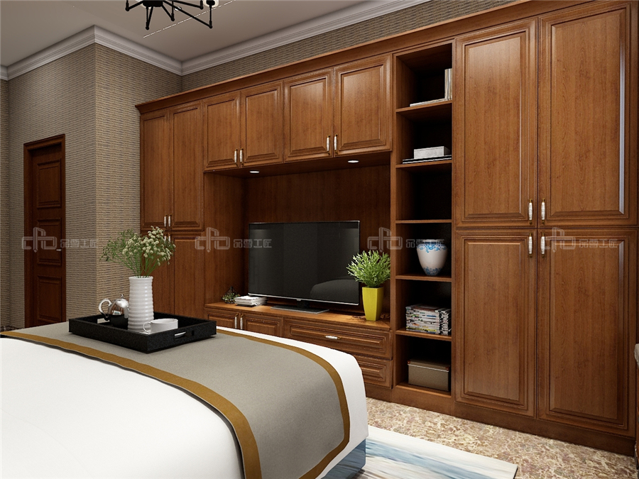 輕奢新中式風格效果圖,整木定制極簡新中式(圖10) 輕奢新中式風格效果圖,整木定制極簡新中式(圖10)