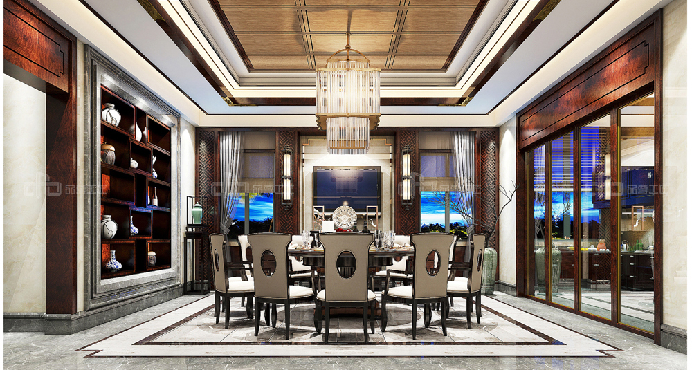 新中式整木定制,詮釋古韻之下的氣派與穩(wěn)重(圖4) 新中式整木定制,詮釋古韻之下的氣派與穩(wěn)重(圖4)