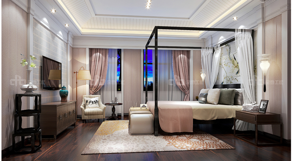 新中式整木定制,詮釋古韻之下的氣派與穩(wěn)重(圖7) 新中式整木定制,詮釋古韻之下的氣派與穩(wěn)重(圖7)