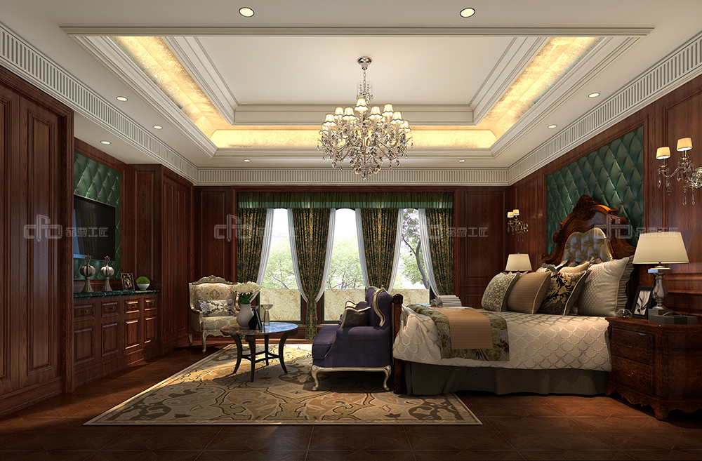 整木定制臥室效果圖,夢生長的花園(圖5) 整木定制臥室效果圖,夢生長的花園(圖5)