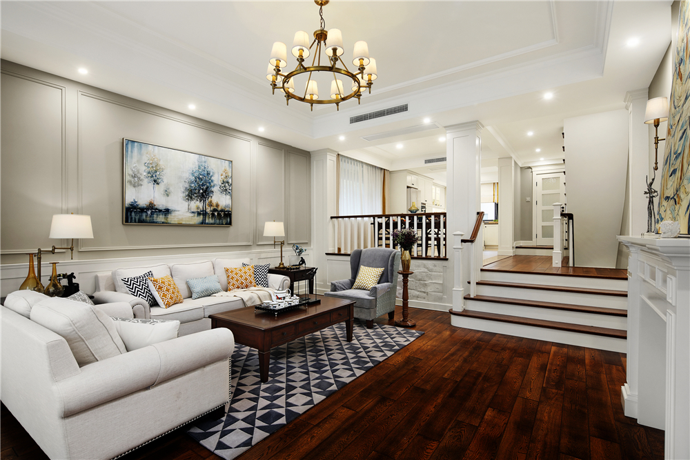 客廳沙發除了配茶幾,還能搭配什么?(圖1) 客廳沙發除了配茶幾,還能搭配什么?(圖1)