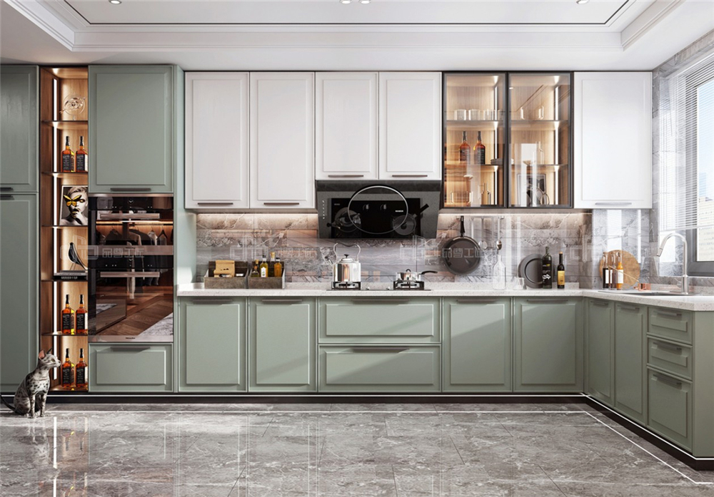 2020年最流行的櫥柜顏色有哪些?(圖4) 整木定制,全屋定制