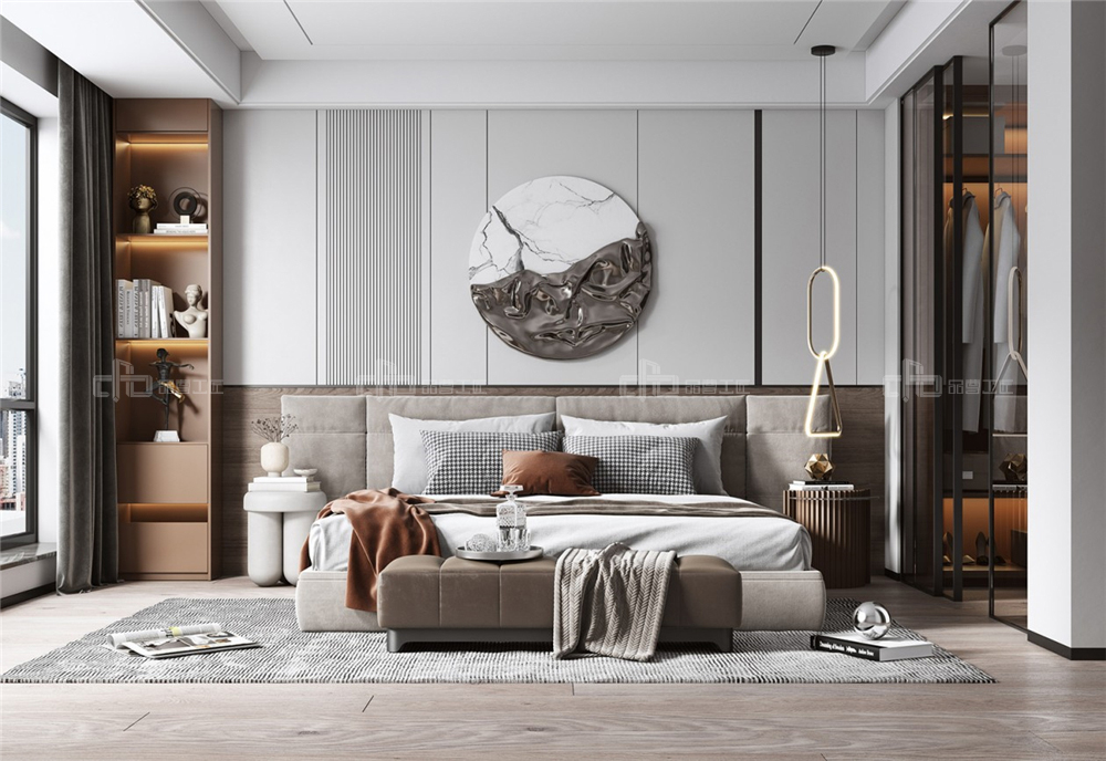 臥室床頭都可以怎么設計?(圖2) 臥室床頭都可以怎么設計?(圖2)