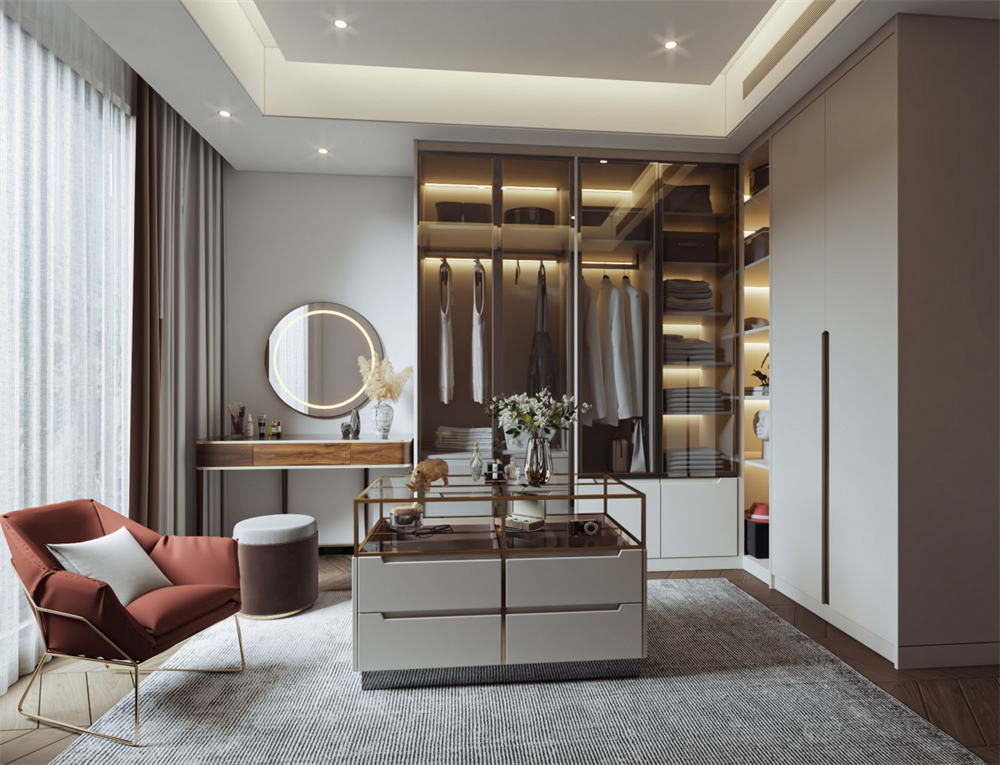 定制衣柜可與哪些家居組合?(圖1) 定制衣柜可與哪些家居組合?(圖1)