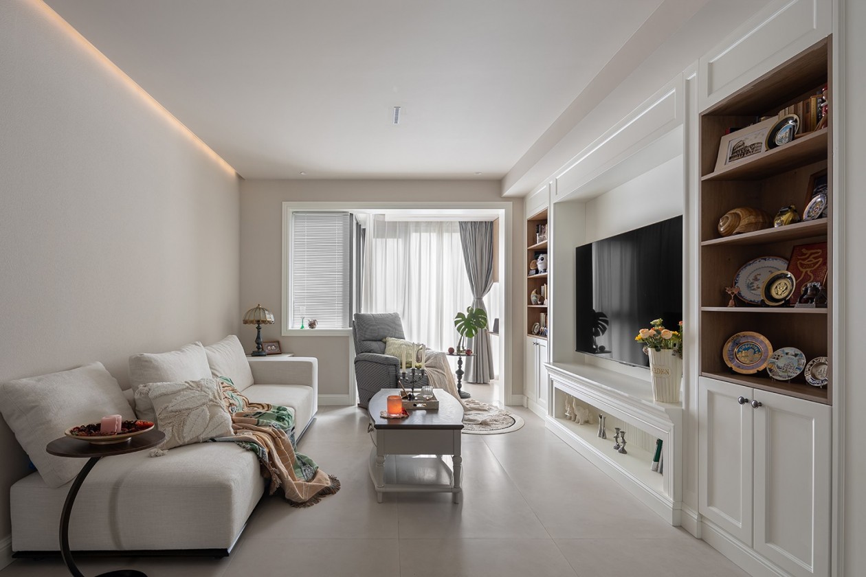 整木定制混油,現代美式風格裝修設計(圖4) 4.jpg