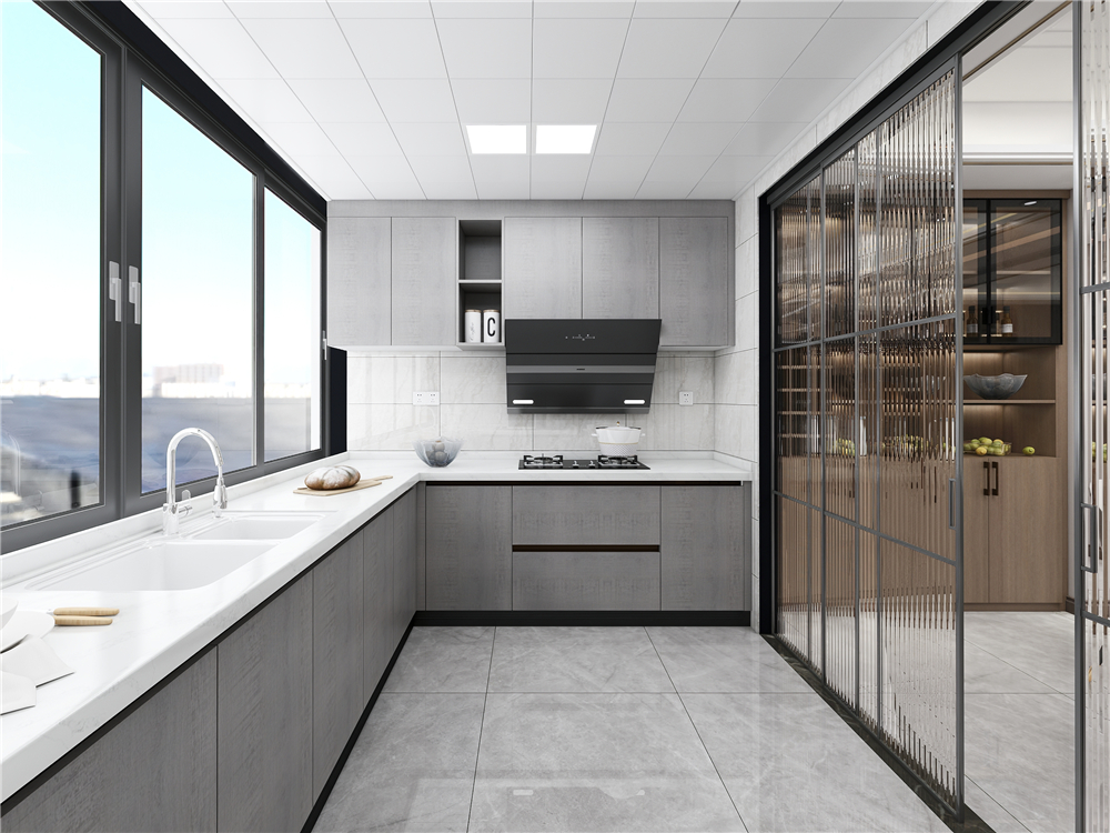 廚房做移門的話尺寸在多少呢?(圖2) 廚房做移門的話尺寸在多少呢?(圖2)